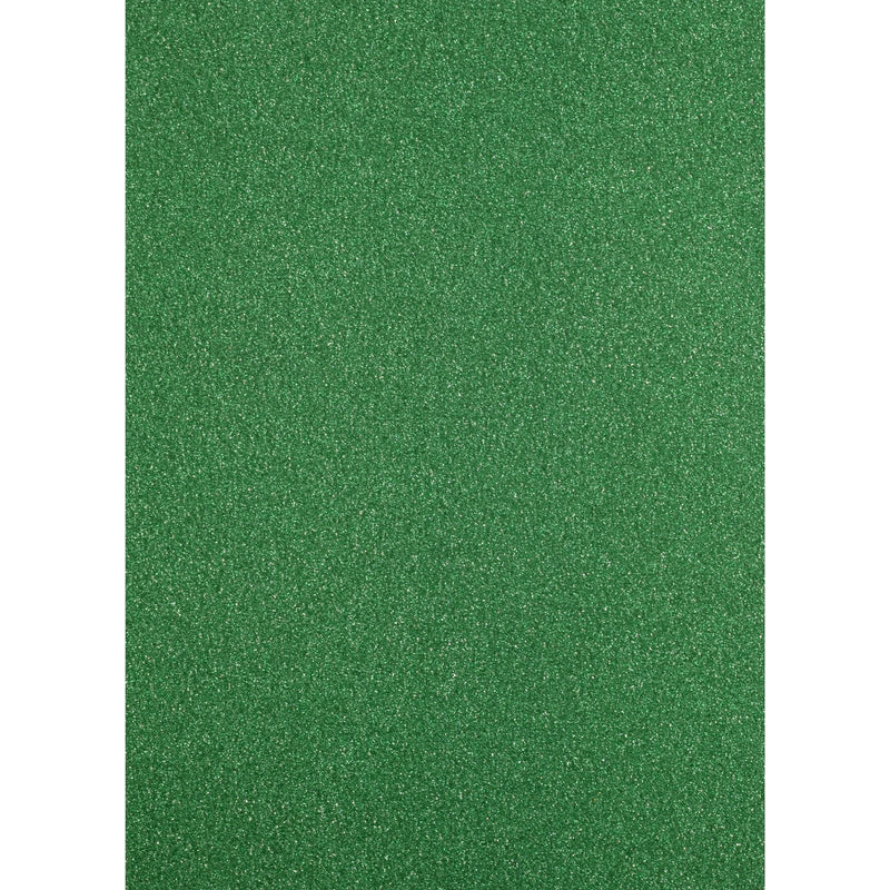 Florence • glitterpapier 250g a4 groen 5x
