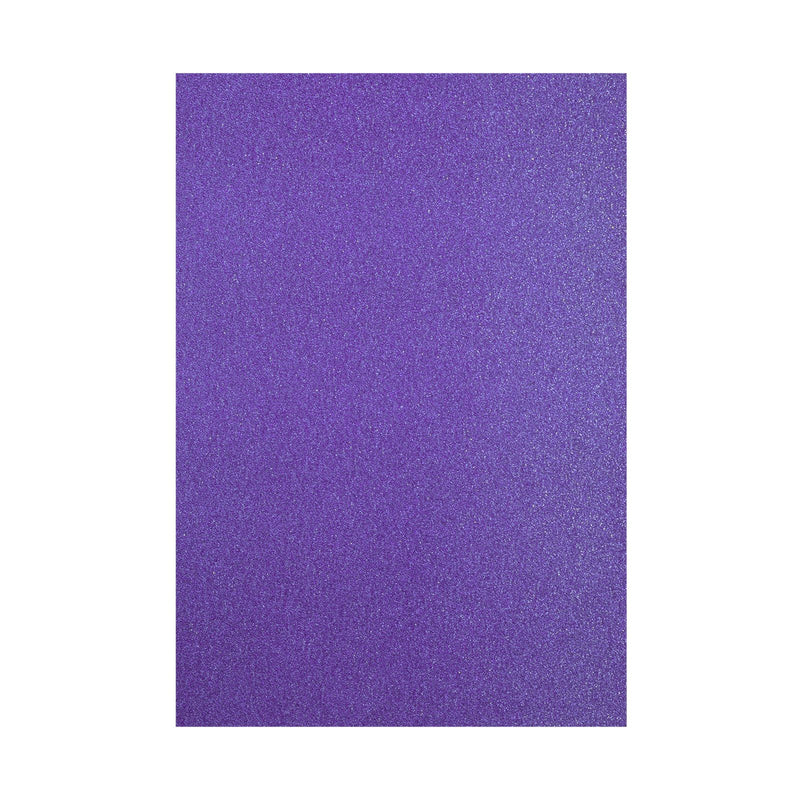 Florence • glitterpapier 250g a4 violet 5x