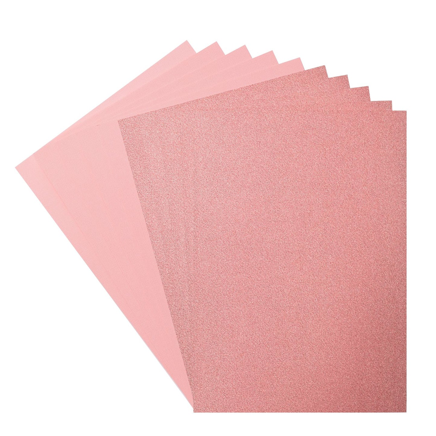 Florence • juego de cartulina y papel brillante 216 g a4 10x rosa rosa
