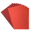 Florence • juego de cartulina y papel brillante 216 g a4 10x amapola roja