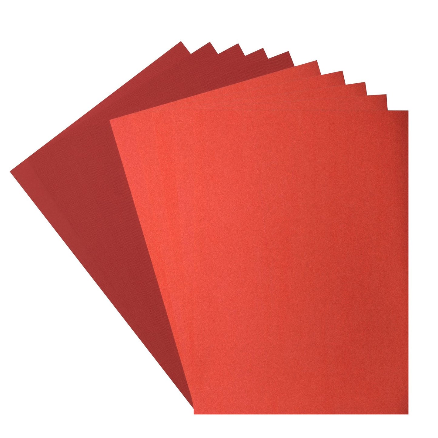 Florence • juego de cartulina y papel brillante 216 g a4 10x amapola roja