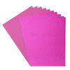 Florence • set de papel y cartulina con purpurina 216 g a4 10x rosa fucsia