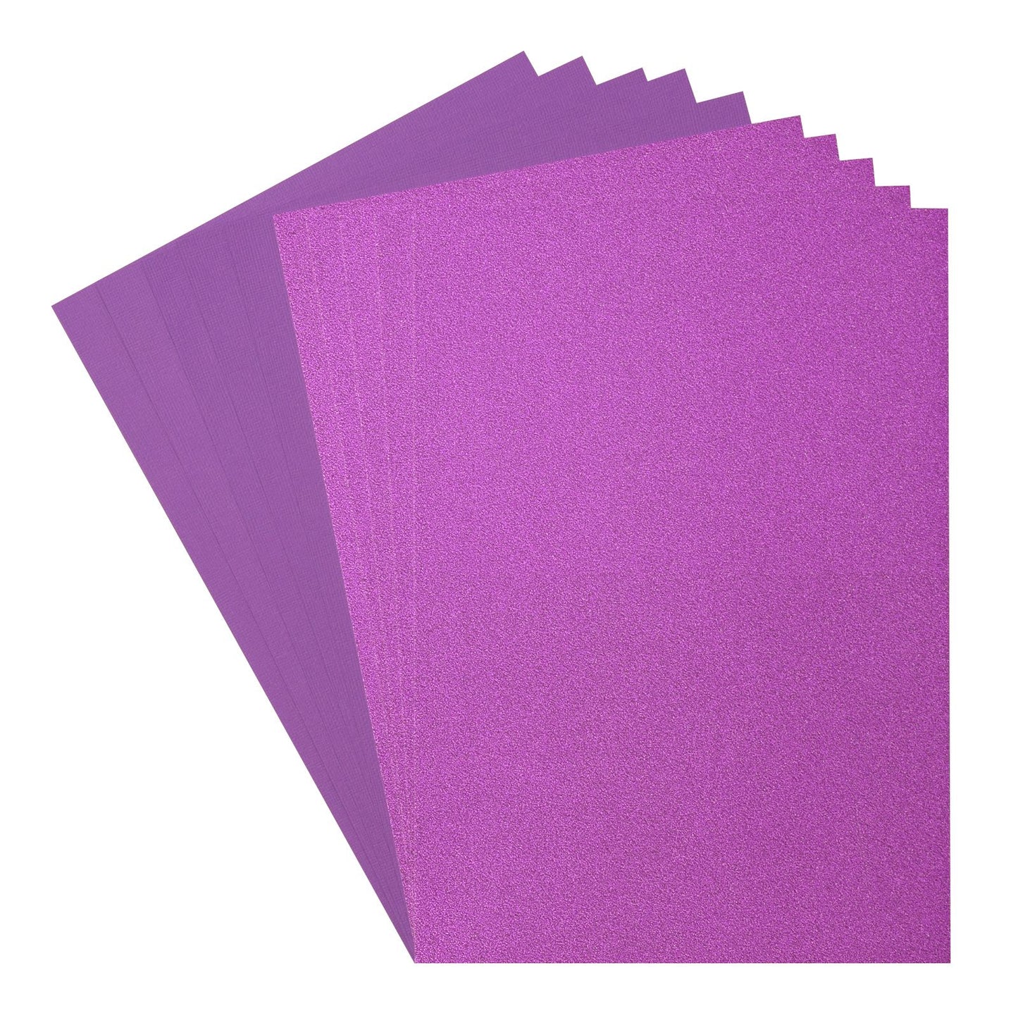 Florence • juego de cartulina y papel brillante 216 g a4 10x violeta violeta