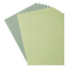 Firenze • set carta e cartoncino glitter 216g a4 10x iguana verde chiaro