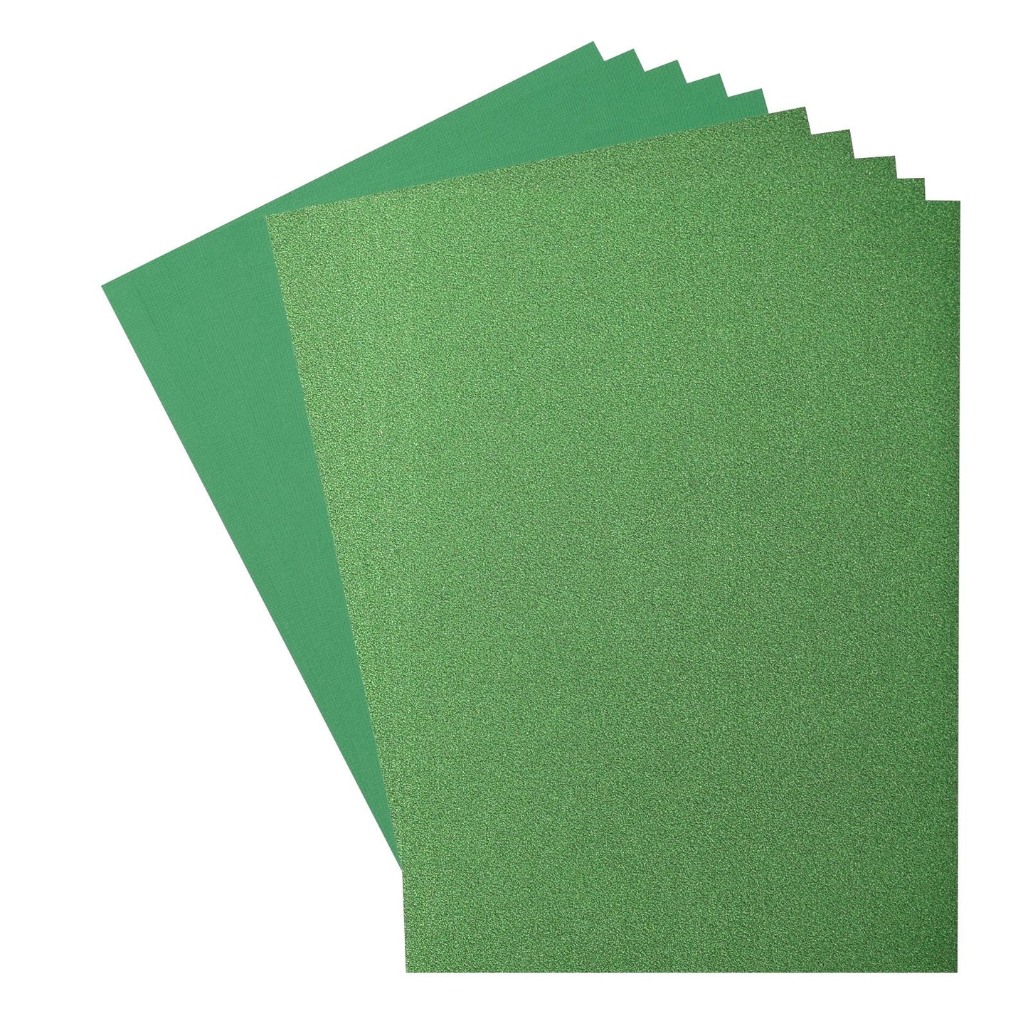 Florence • juego de cartulina y papel brillante 216 g a4 10x acebo verde