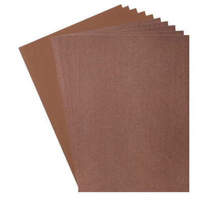 Firenze • set carta glitter e cartoncino 216g a4 10x marrone nocciola