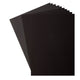 Firenze • set carta glitterata e cartoncino 216g a4 10x nero nero