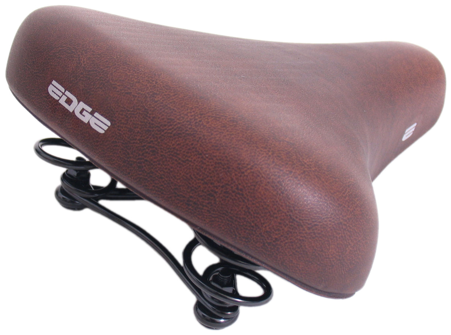 Edge Fietszadel City Retro Brown Dark (imballaggio dell'officina)