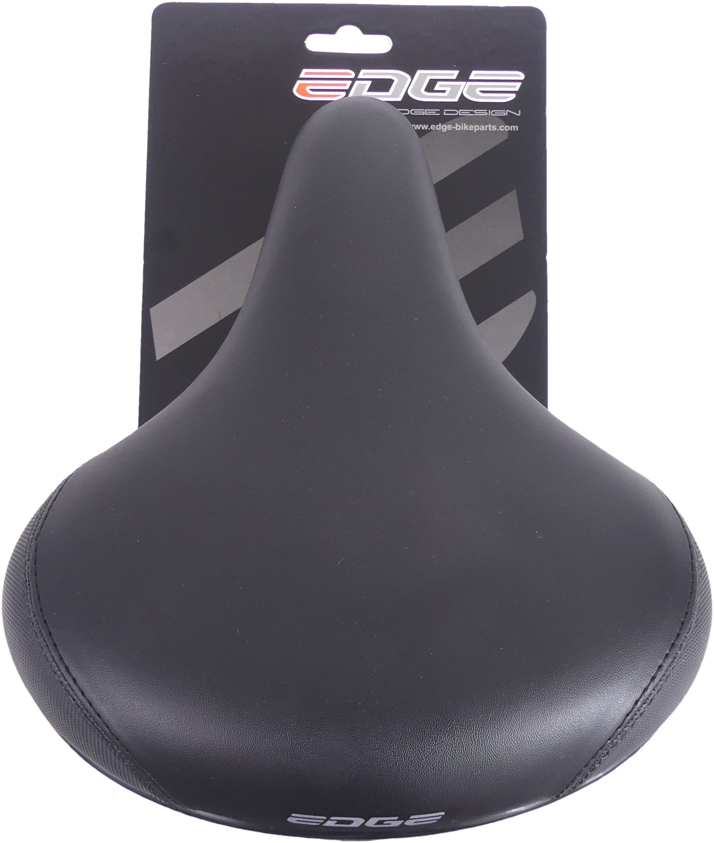 Edge Fietszadel City Protect With Corner Protection Black