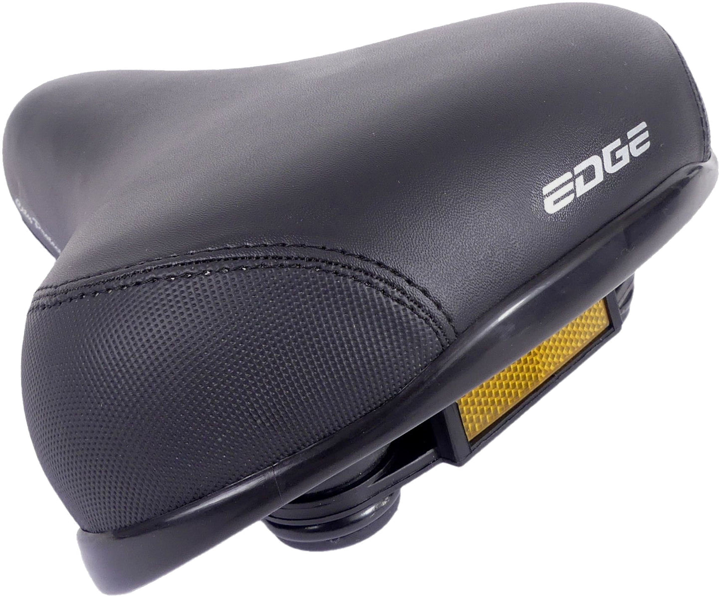 Edge Fietszadel City Protect With Corner Protection Black