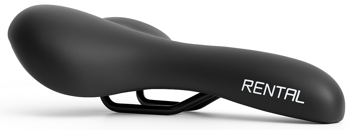 Edge Fietszadel City Rental Black (en el mapa)