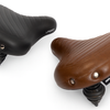 Edge fietszadel urban xl wave - bruin