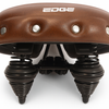 Edge fietszadel urban xl wave - bruin