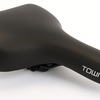 Bicycle Saddle Edge Towny con espuma de memoria - Negro