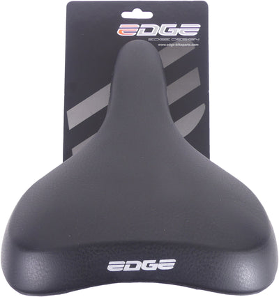 Bicycle Saddle Edge Towny con espuma de memoria - Negro