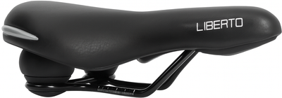 Edge Fietszadel Liberto zwart (werkplaatsverpakking)