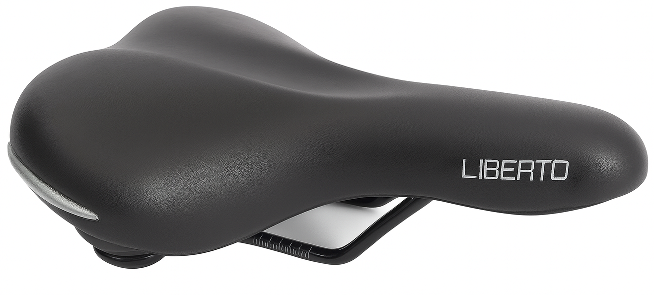 Edge Fietszadel Liberto zwart (werkplaatsverpakking)