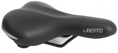 Edge Fietszadel Liberto zwart (werkplaatsverpakking)