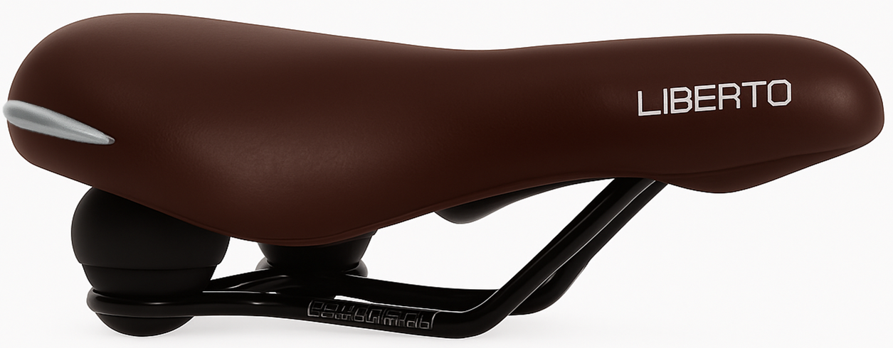 Saddle de bicicleta de borde Liberto Mat Bruin (en el mapa)