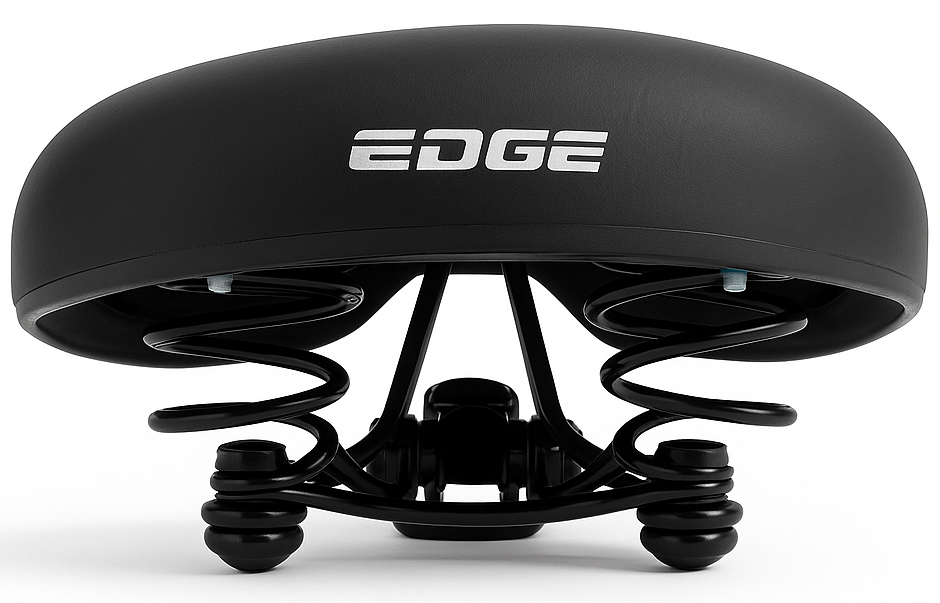 Bicycle Saddle Edge City Eco - Nero (sulla mappa)