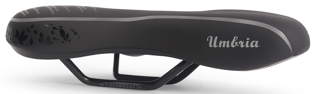 Fietszadel Edge Umbria Gel - zwart