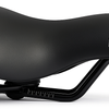 Edge fietszadel lazio - zwart