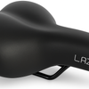 Edge fietszadel lazio - zwart