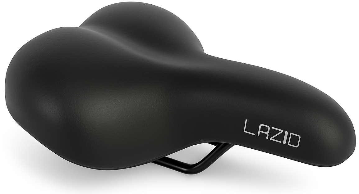 Edge fietszadel lazio - zwart