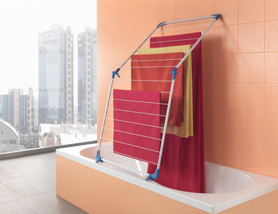 Metaltex metaltex cervino badkuipdroogrek 10 m de longitud seca azul blanco