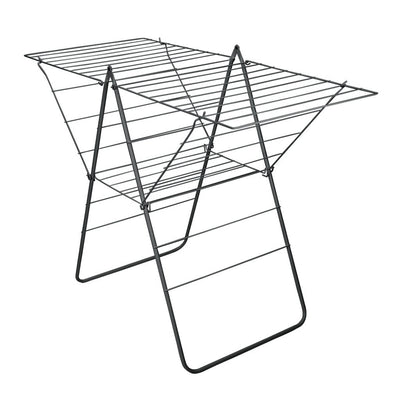Metaltex tomado - droogrek rotterdam - 25 meter drooglengte - zwart