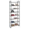 Giaccia scarpa da scarpe Metaltex Metaltex 8 piani 64x23x165 cm nero