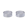 Metaltex Metaltex Anillos de hornear 8.5x3.2 cm 2 piezas de acero inoxidable