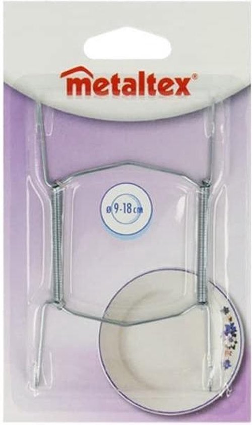 Metaltex bordenhouder van 11 tot 18cm
