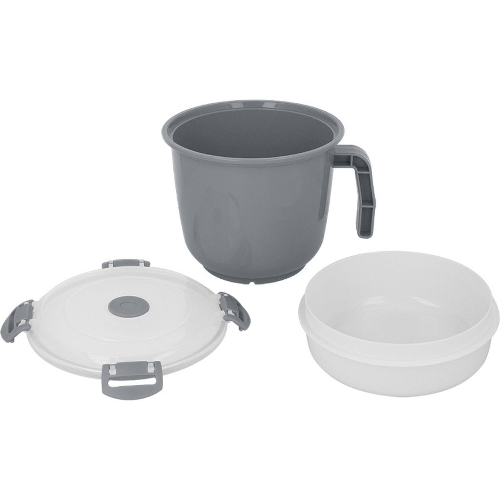 Metaltex Metaltex Versholding Bin 1L Grey