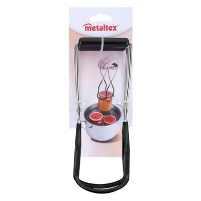 Metaltex Metaltex Potlifter 22x8,5 cm Silver nero