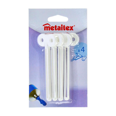 Keytes metaltex tubo metaltex 4 pezzi bianchi