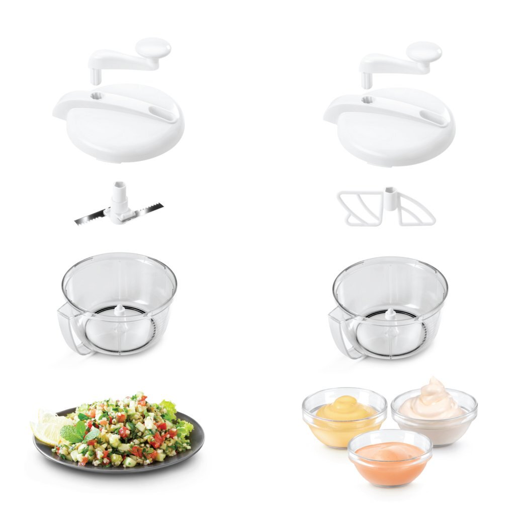 Metaltex Metaltex Kitchen Helpers topdo slacentrifuge bianco trasparente