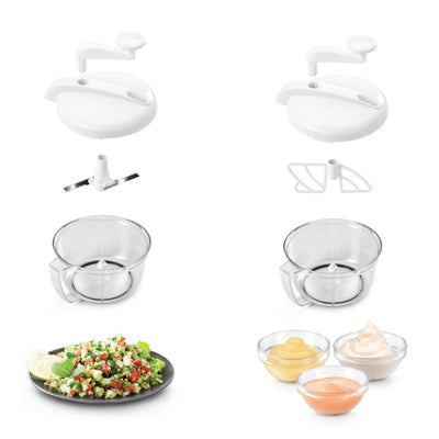 Metaltex Metaltex Kitchen Helpers topdo slacentrifuge bianco trasparente