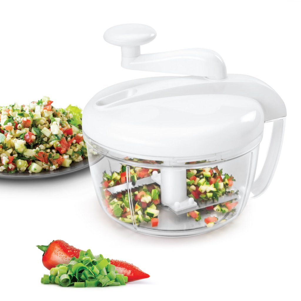 Metaltex Metaltex Kitchen Helpers topdo slacentrifuge bianco trasparente