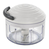 Metaltex rotomac revolutionaire groentehakker wit transparant - afbeelding 1