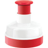 Metaltex Metaltex Kitchen Helpers Hamburgerpers 11 cm blanco rojo