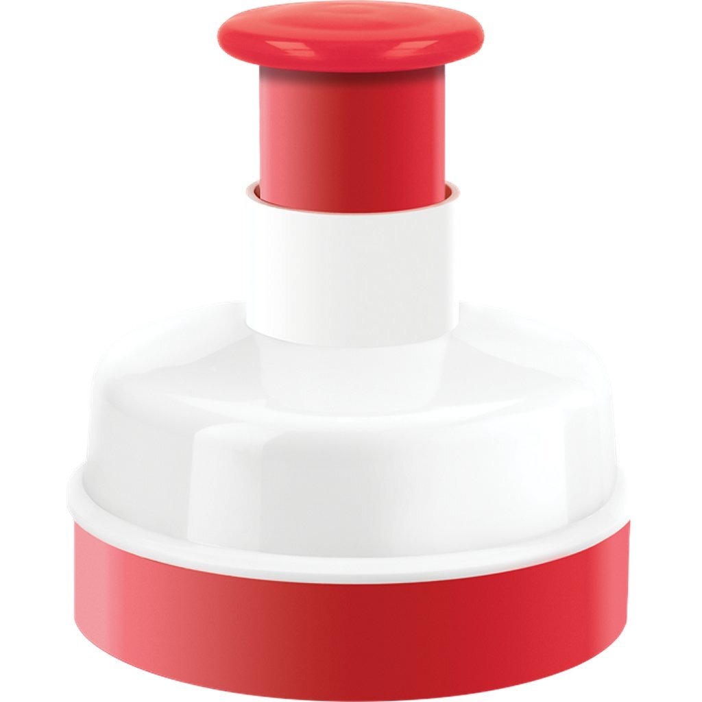 Metaltex Metaltex Kitchen Helpers Hamburgerpers 11 cm blanco rojo