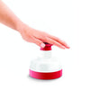Metaltex Metaltex Kitchen Helpers Hamburgerpers 11 cm blanco rojo