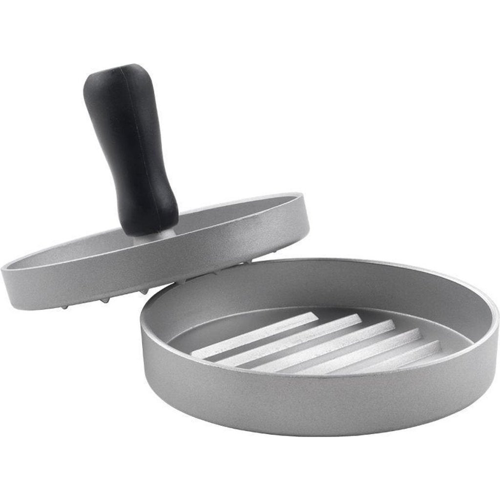 Metaltex Metaltex Kitchen Helpers Hamburgerperpers 11.5 cm de acero negro