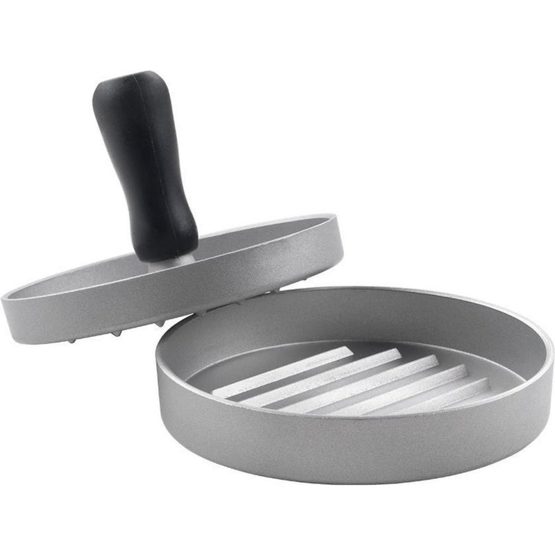 Metaltex Metaltex Kitchen Helpers Hamburgerperpers 11.5 cm de acero negro