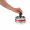 Metaltex Metaltex Kitchen Helpers Hamburgerperpers 11.5 cm de acero negro