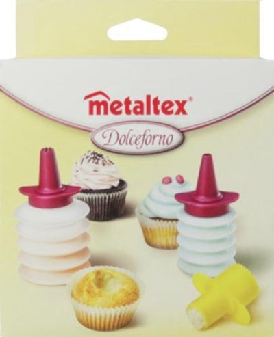 Metaltex Metaltex Decoration Set Dolceforno 9 x 7 cm trasparente