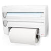 Porta rotellino da cucina Metaltex Metaltex con aiuto da taglio bianco