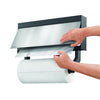 Metaltex Metaltex Kitchen Helpers Tanker de rollo de cocina Tango con ayuda de corte 38x6x17 cm de acero inoxidable gris