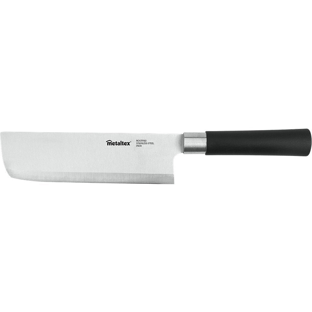 Metaltex metaltex asia usubamans 31 cm de acero inoxidable negro